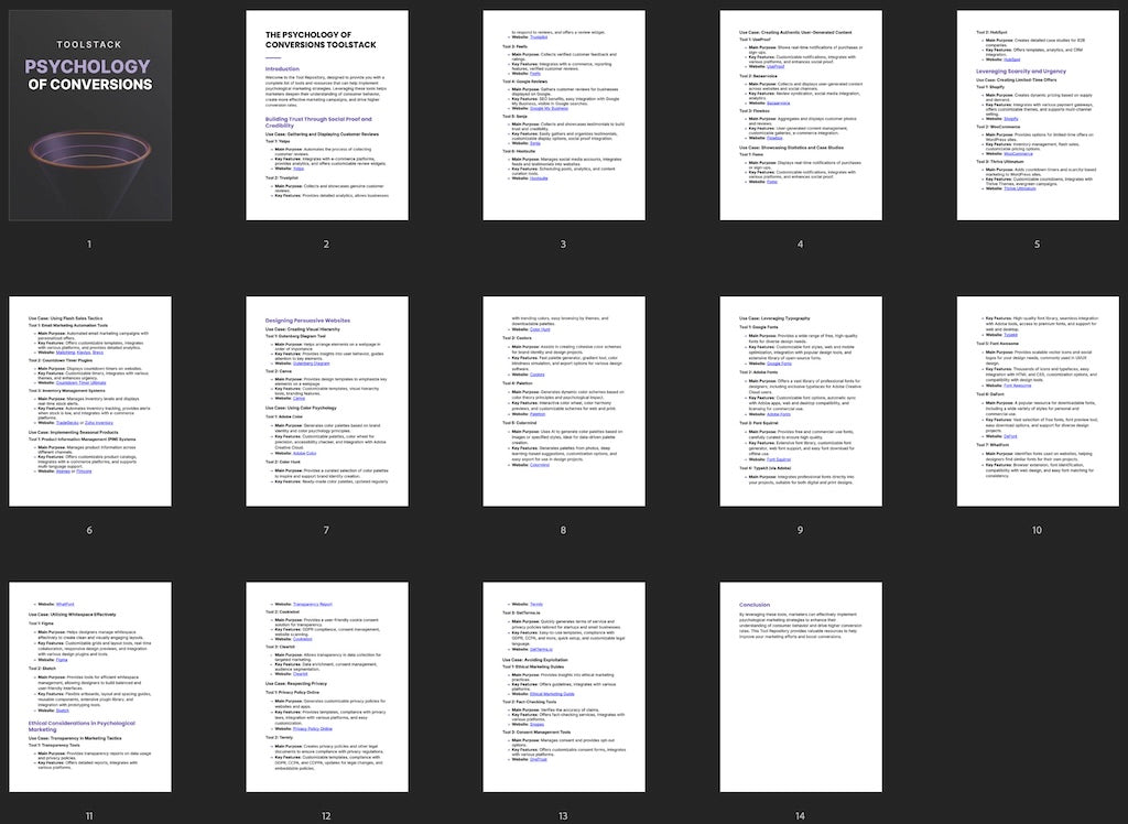 The Psychology of Conversions - Toolstack