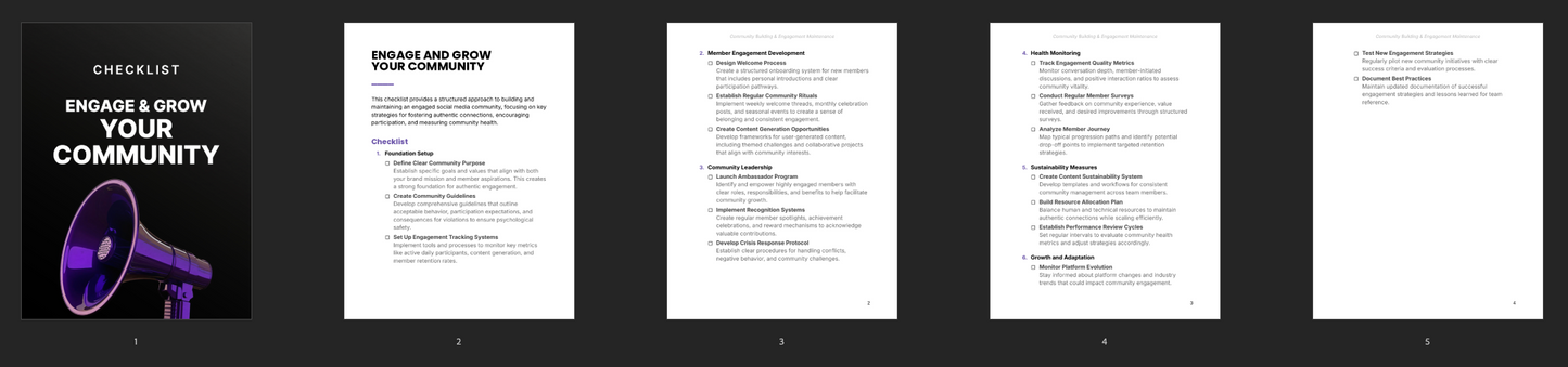 Engage and Grow Your Community