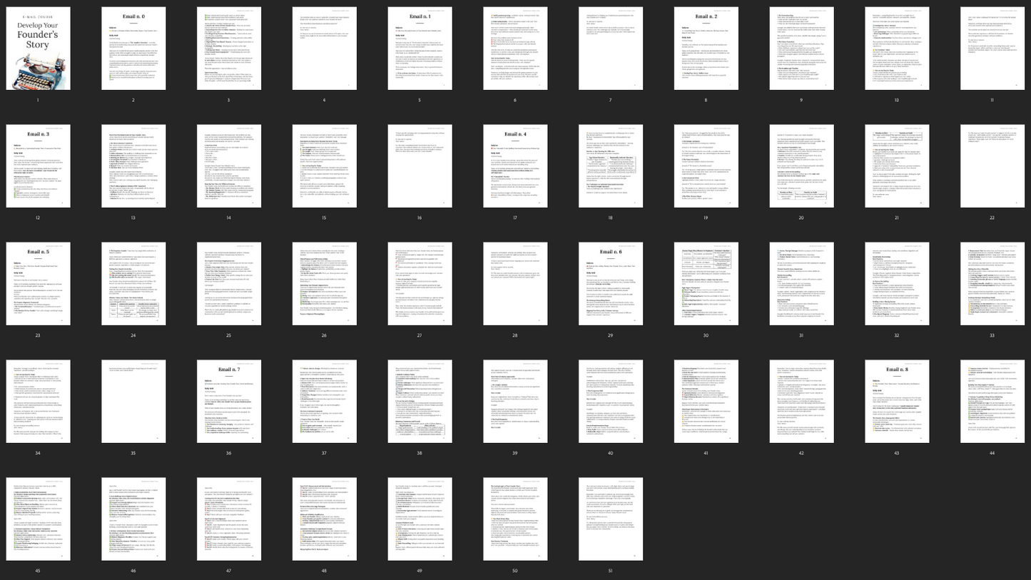 Develop Your Founder’s Story