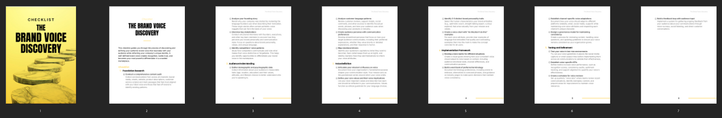The Brand Voice Discovery