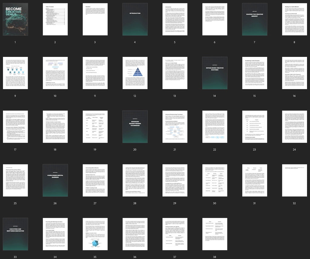 Become Creative Genius - Ebook