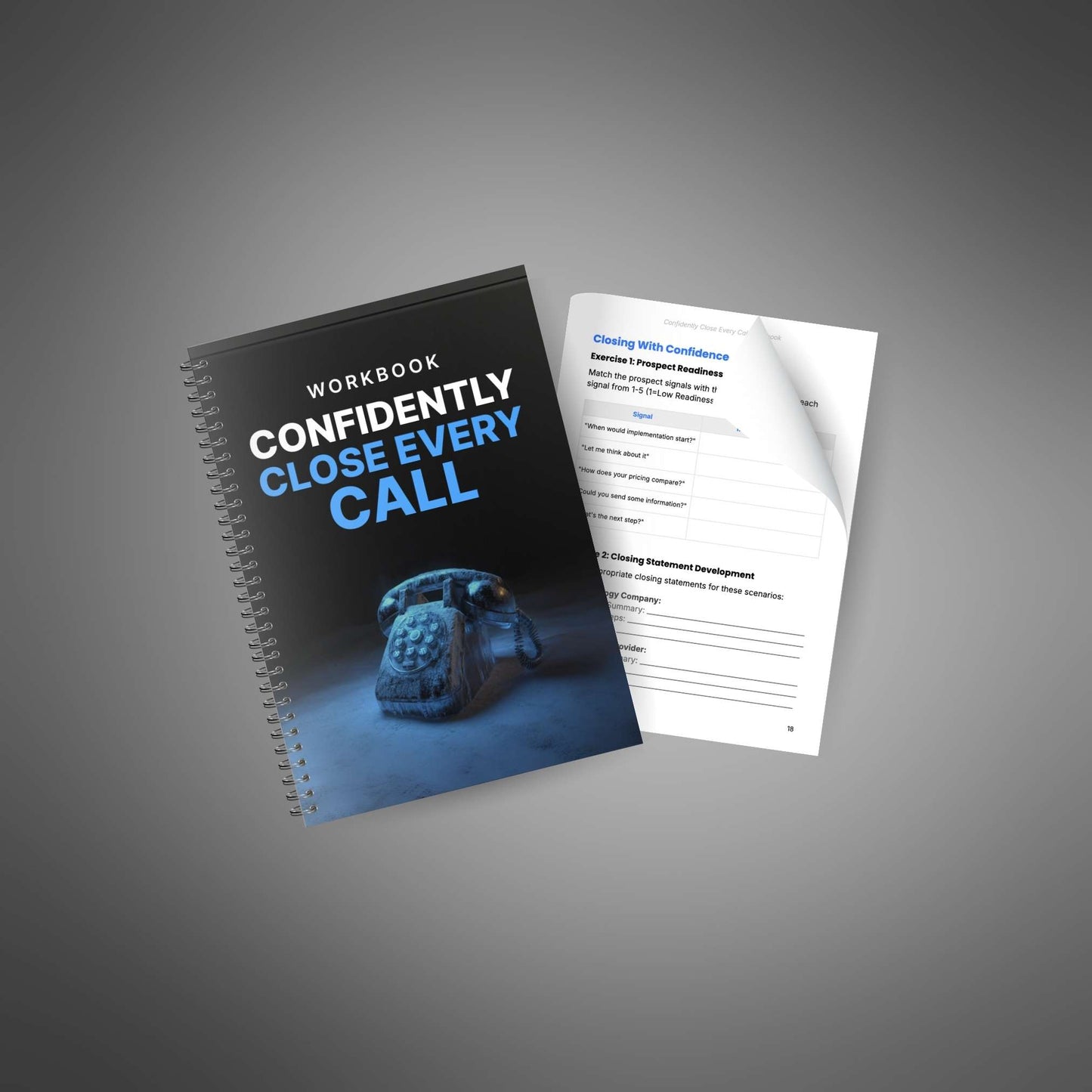 Confidently Close Every Call - Workbook