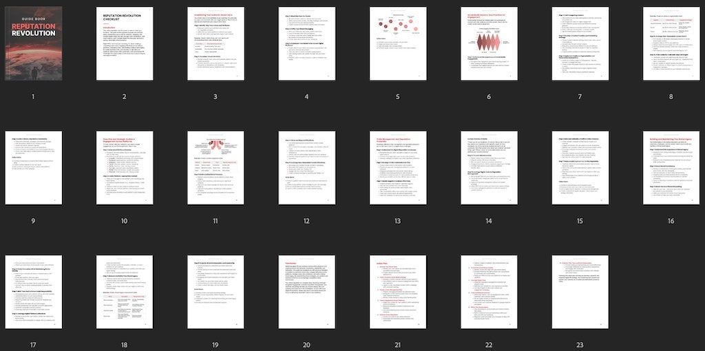 Reputation Revolution - Guide