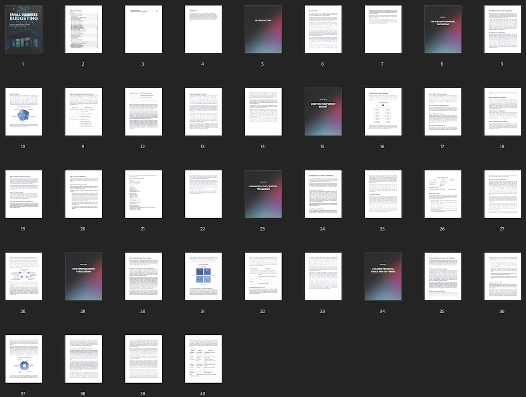 Small Business Budgeting