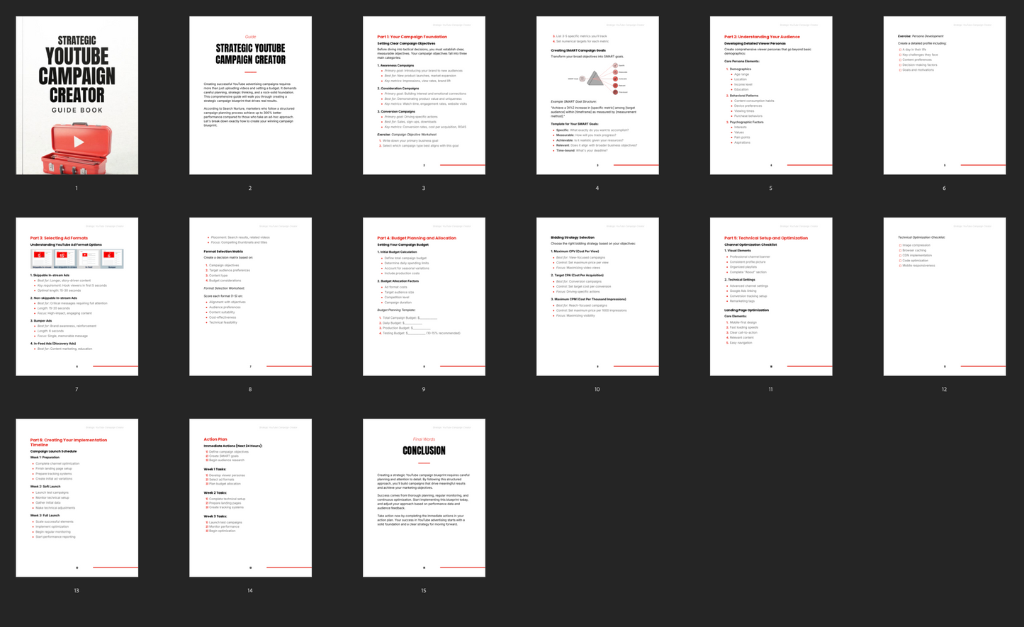 Strategic YouTube Campaign Creator