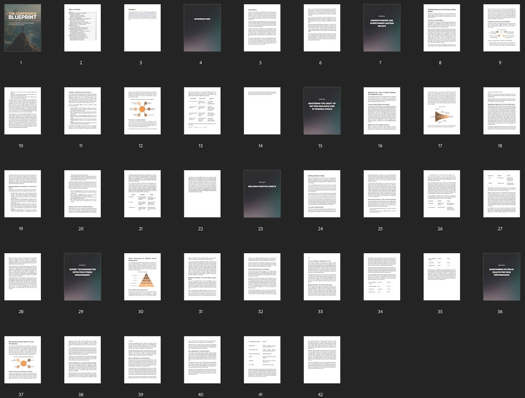 The Confidence Blueprint - Ebook