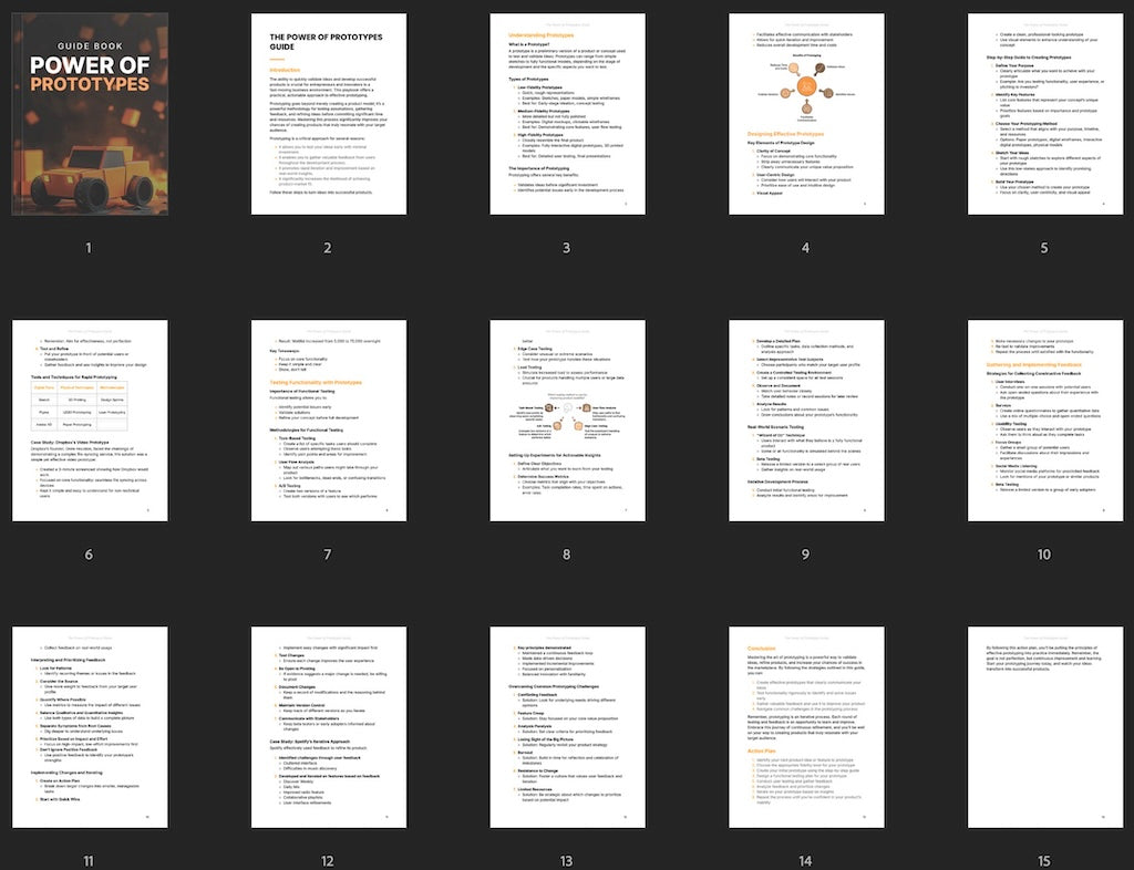 The Power of Prototypes - Guide