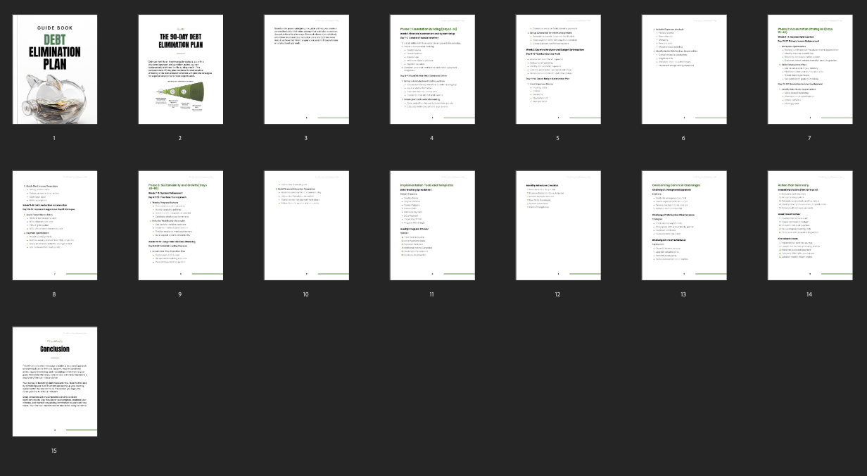 The 90-Day Debt Elimination Plan