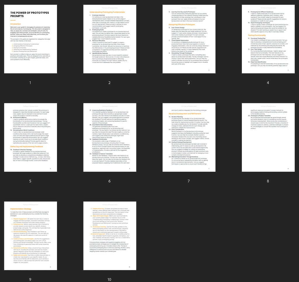 The Power of Prototypes - Prompts