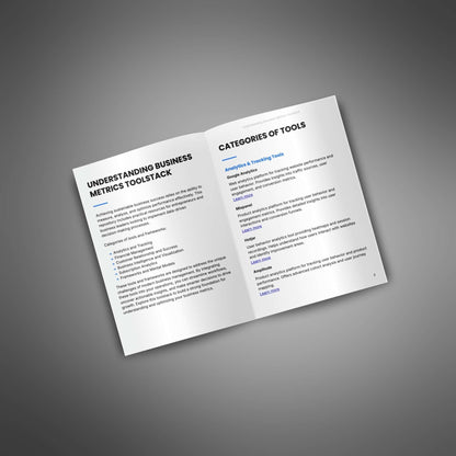 Understanding Business Metrics - Toolstack