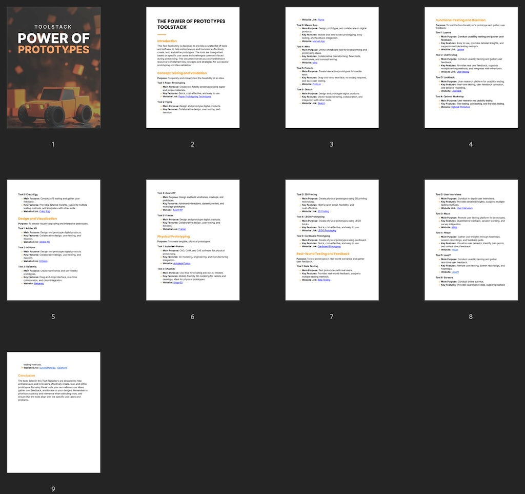 The Power of Prototypes - Toolstack