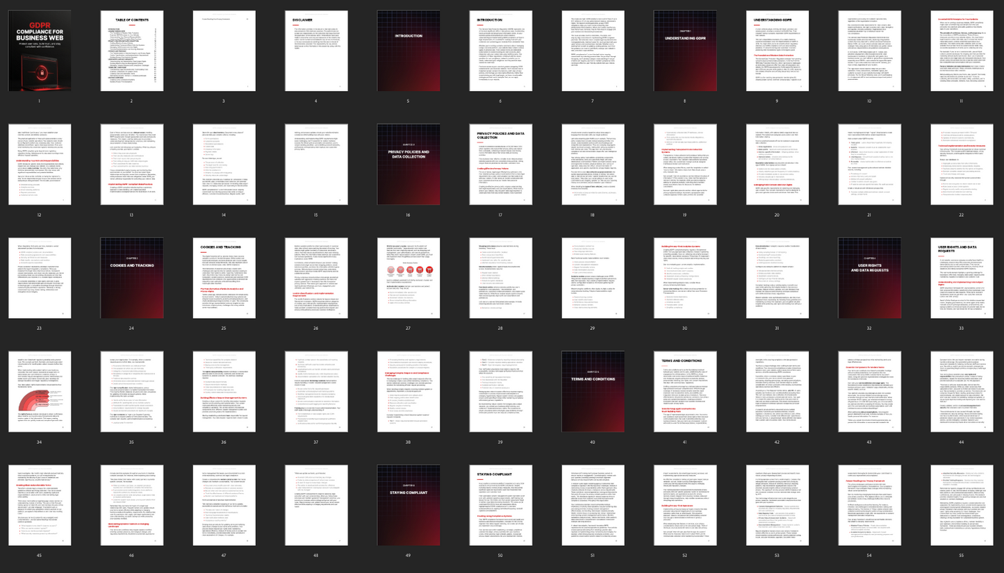 GDPR Compliance for Business Websites