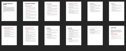 The GDPR Compliance Builder