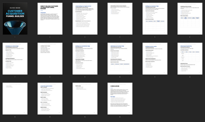 Direct Selling Customer Acquisition Funnel Builder
