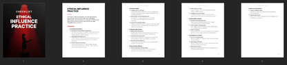 Ethical Influence Practice
