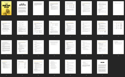 The 7-Step Brand Voice System