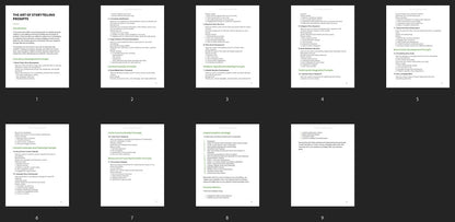 The Art of Storytelling - Prompts