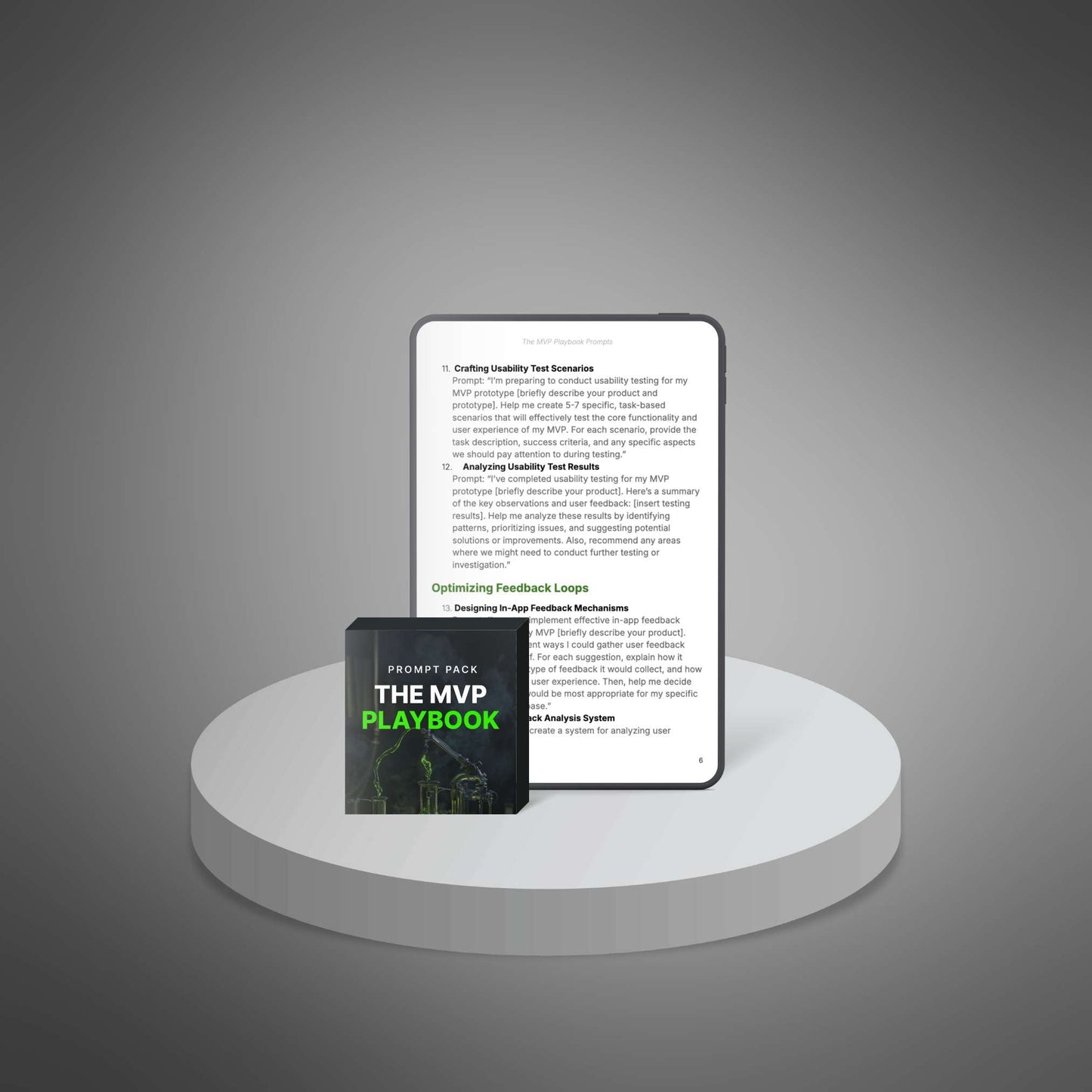 The MVP Playbook - Prompts