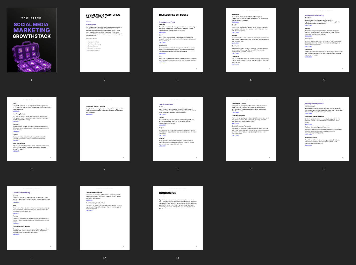 Social Media Marketing Growthstack