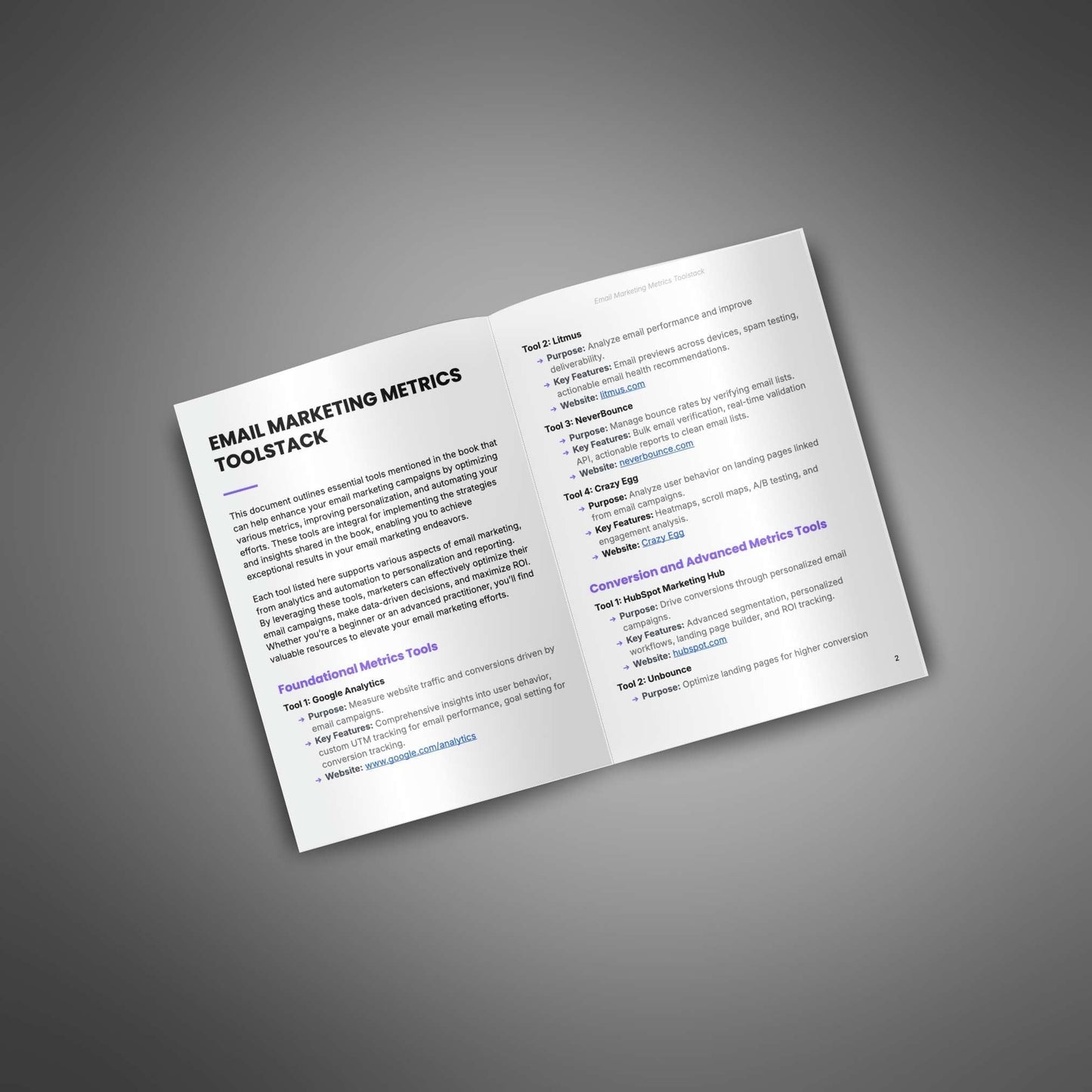 Email Marketing Metrics - Toolstack