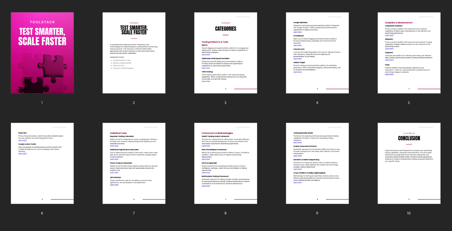 Test Smarter, Scale Faster