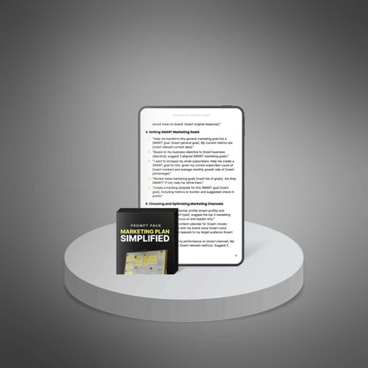 Marketing Plan Simplified - Prompts