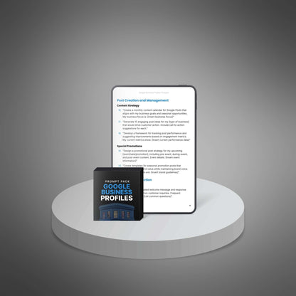 Google Business Profiles - Prompts