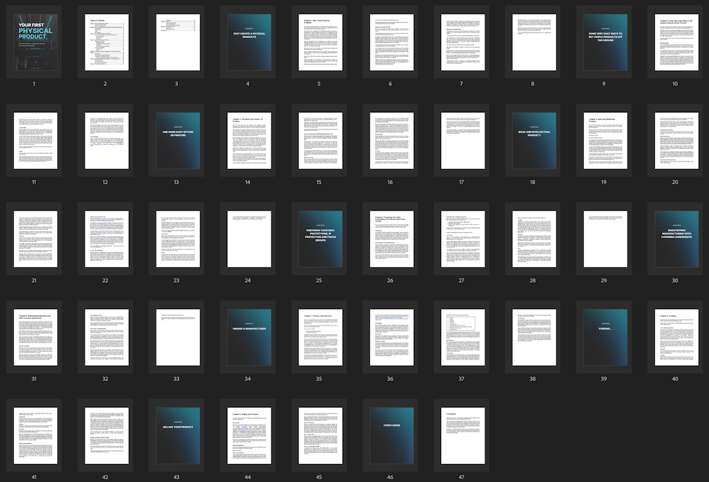 Your First Physical Product