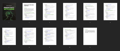 Productivity with ADHD - Toolstack