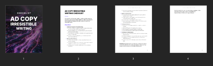 Ad Copy Irresistible Writing