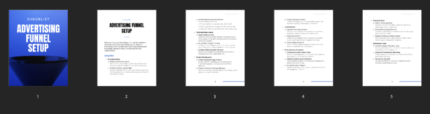Advertising Funnel Setup