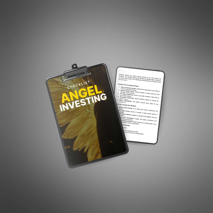 Angel Investing - Checklist
