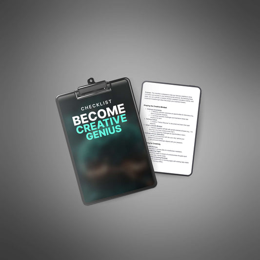 Become Creative Genius - Checklist