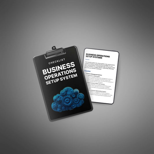 Business Operations Setup Systems