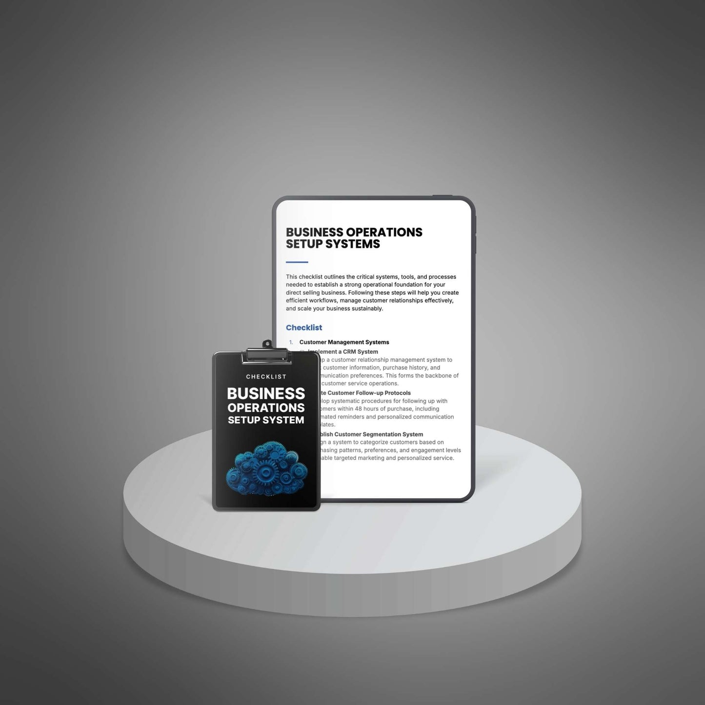 Business Operations Setup Systems
