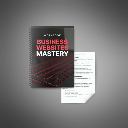 Business Websites Mastery - Workbook