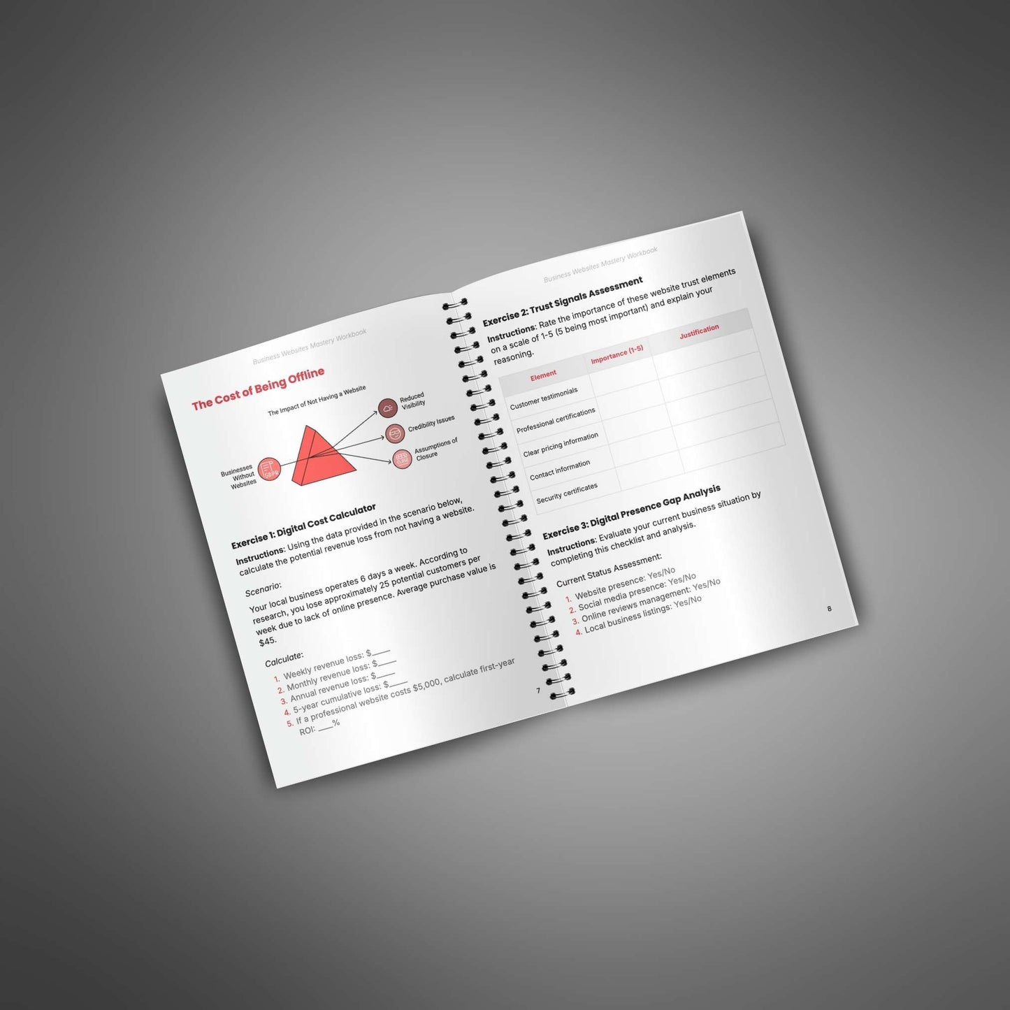 Business Websites Mastery - Workbook