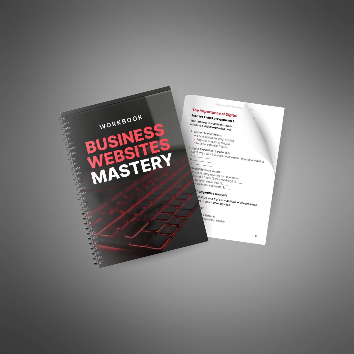 Business Websites Mastery - Workbook
