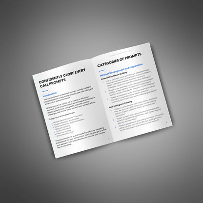 Confidently Close Every Call - Prompts