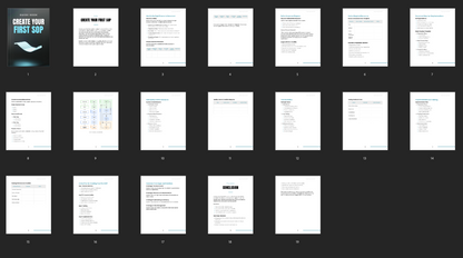 Create Your First SOP