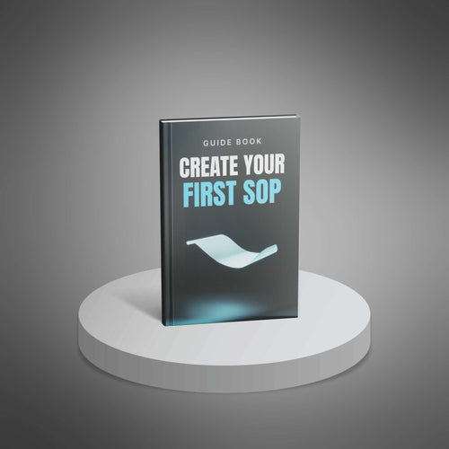 Create Your First SOP