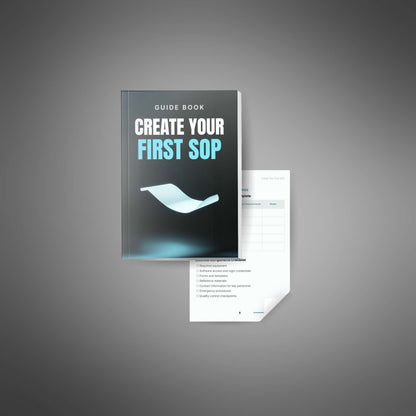 Create Your First SOP