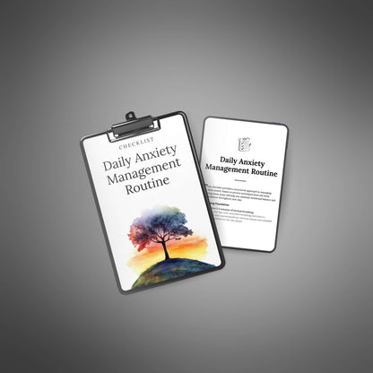 Daily Anxiety Management Routine