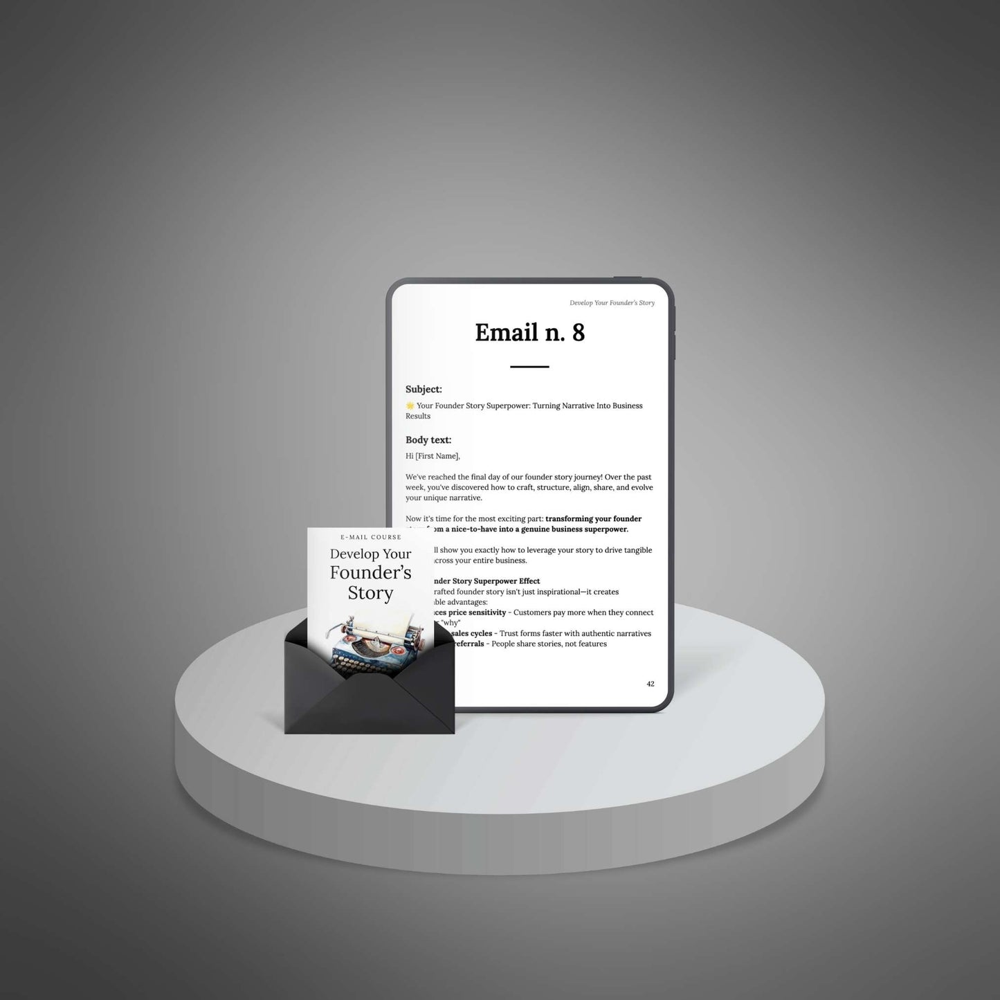 Develop Your Founder’s Story