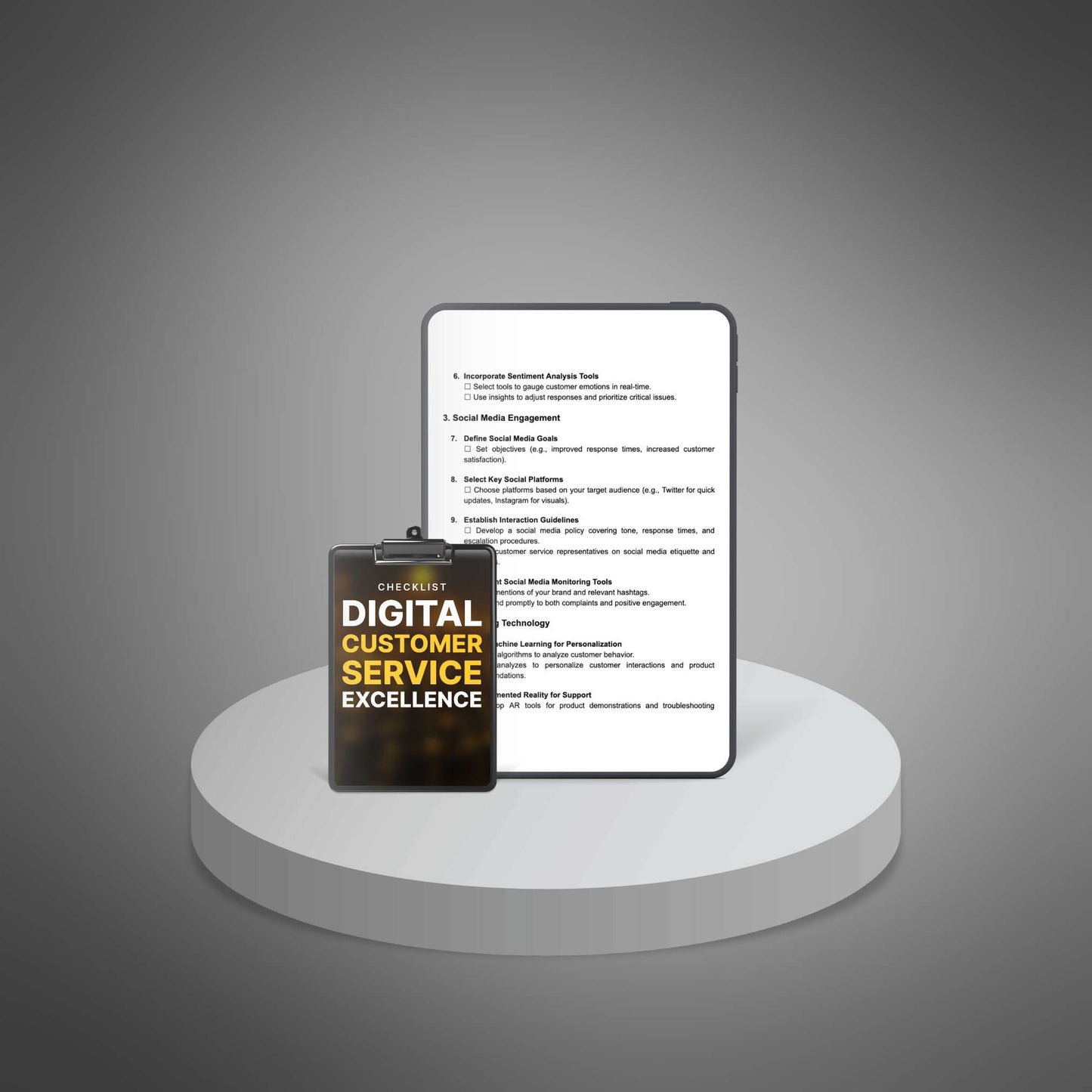 Digital Customer Service Excellence - Checklist
