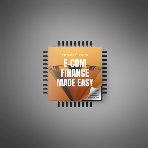 E-Commerce Finance Made Easy