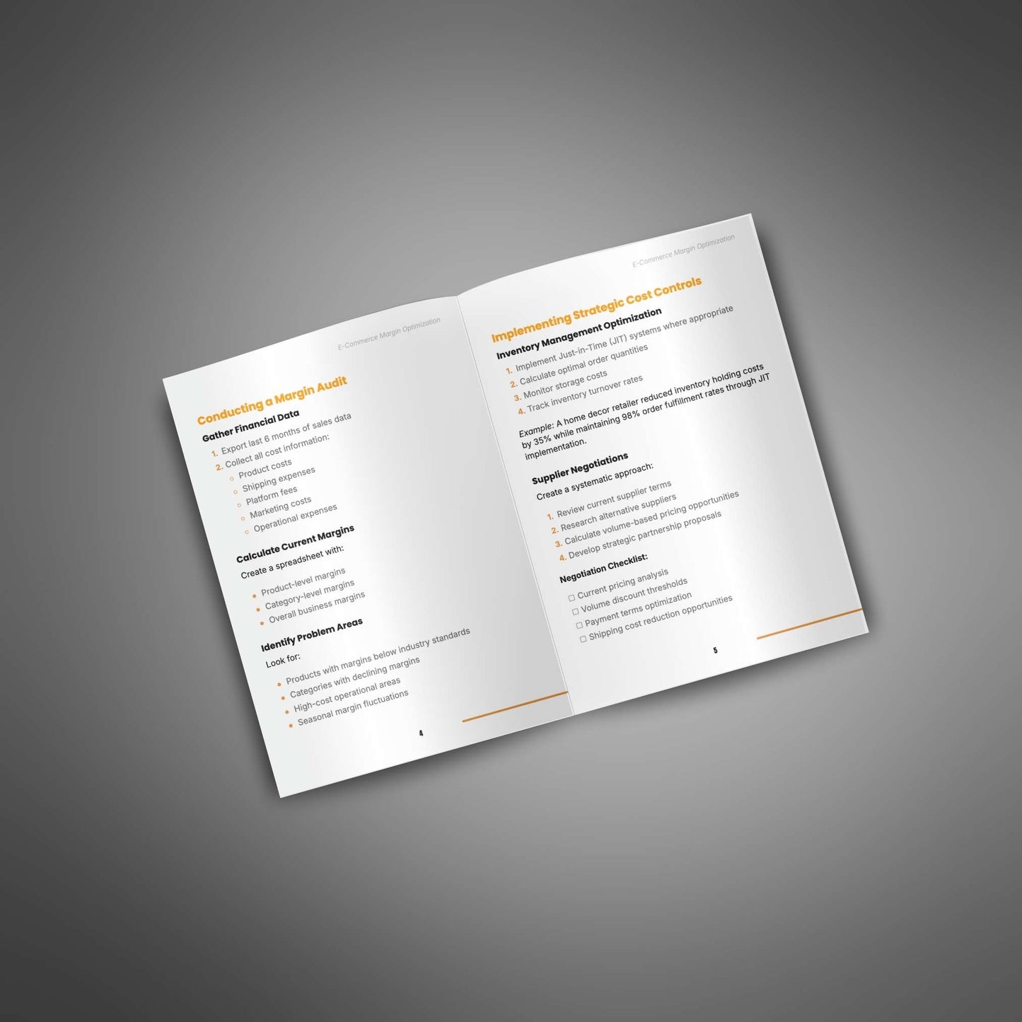 E-Commerce Margin Optimization