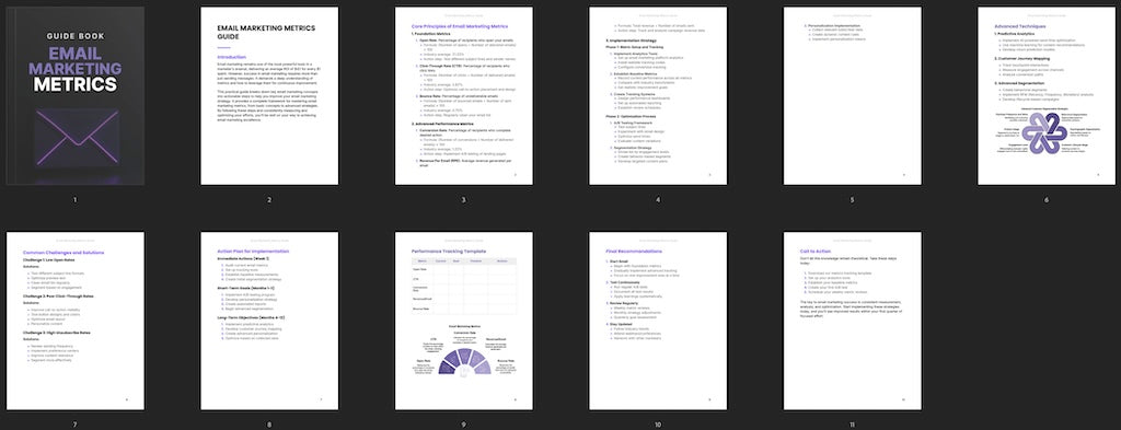 Email Marketing Metrics - Guide