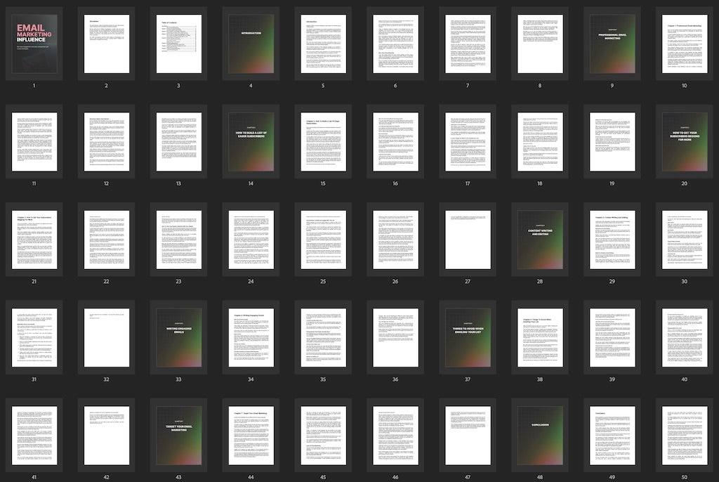 Email Marketing Influence