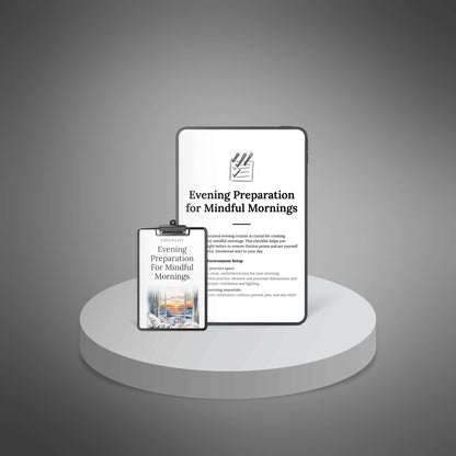 Evening Preparation for Mindful Mornings